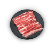 Daging Shortplate Slice Import Farm 250gram