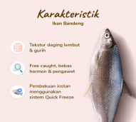 Ikan Bandeng Bersih Astro Farm 400gram