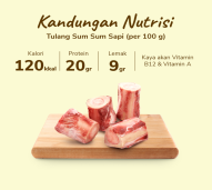 Sum Sum Tulang Sapi Import 500gram